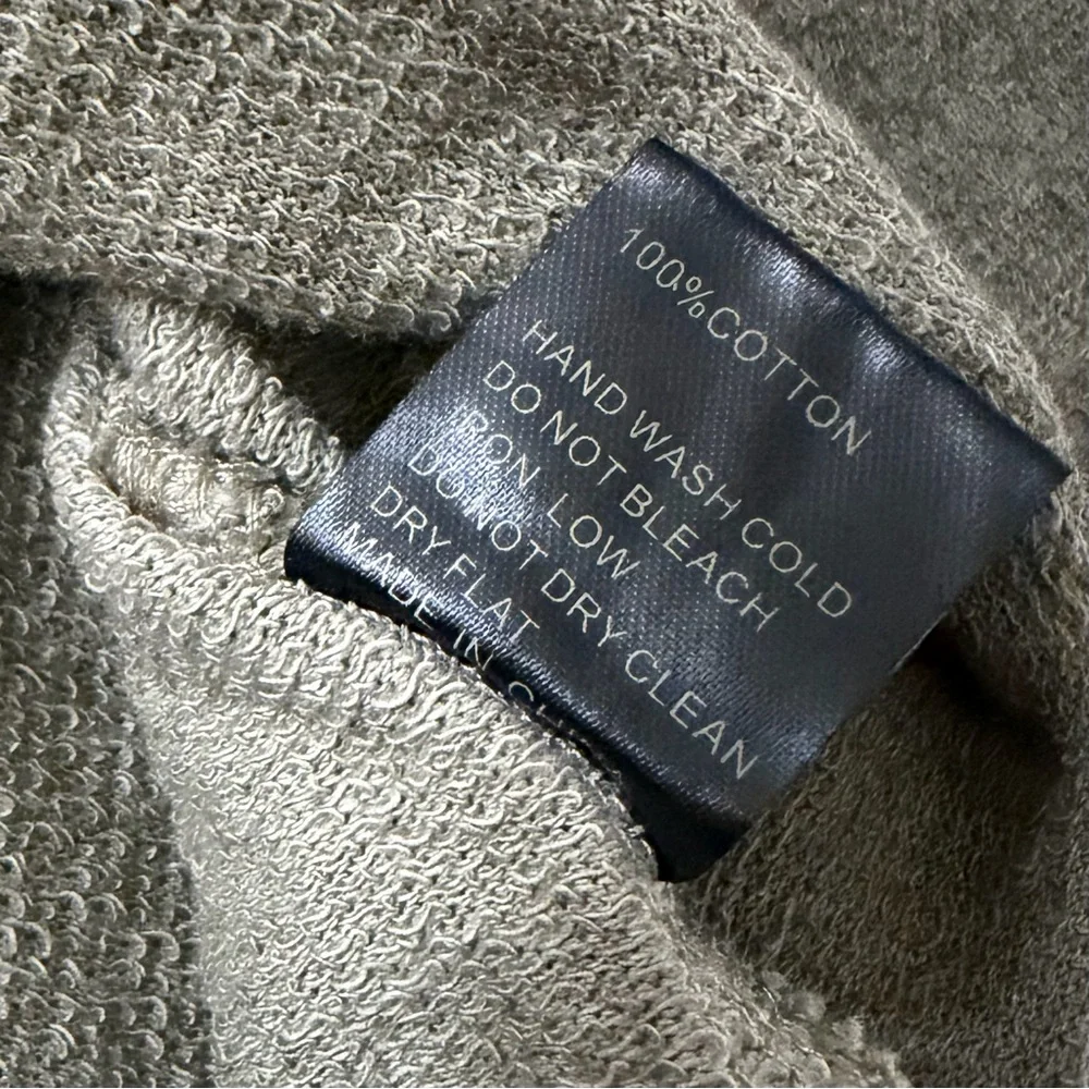 POL Mineral Wash Olive Sleeveless Hoodie T-Shirt Dress SMALL - Picture 10 of 13